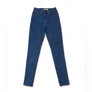 Levi’s Women's Blue high rise skinny Jeans size 27
